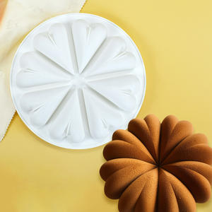 แม่พิมพ์ซิลิโคนรูปหัวใจสำหรับอบเค้กมูสเค้ก8นิ้วสำหรับวันวาเลนไทน์ - Product Image 2