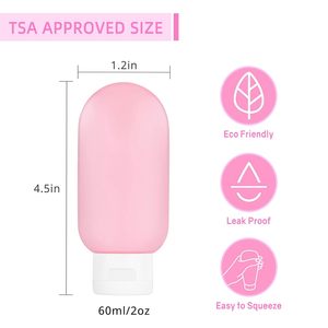 Empty Custom Skincare Bottle Set Hair Conditioner Square Shampoo Bottles Plastic Cosmetic Face Body Wash Bottle with Lotion Pump - Product Image 3
