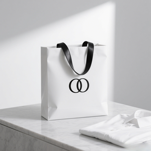 カスタムロゴ印刷されたリサイクル可能なビニール袋布カラープラスチックショッピングバッグ店包装袋 - Product Image 3