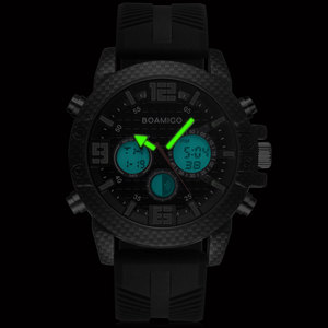 <span class=keywords><strong>Reloj</strong></span> Cronógrafo Azul de Marca Superior para Hombre, <span class=keywords><strong>Reloj</strong></span> Deportivo Digital LED de Cuarzo, <span class=keywords><strong>Reloj</strong></span> de Pulsera Masculino Resistente al Agua - Product Image 2
