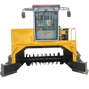 Máquina Industrial de Compostaje de Estiércol, Máquina para Hacer Fertilizante Orgánico a Base de Compost, Máquina de Compostaje de Estiércol de Oveja Autopropulsada con Motor de Alta Potencia - Product Image 4