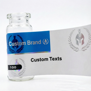 Etiquetas Personalizadas para Viales de 3ml 5ml 10ml 20ml 30ml, Etiquetas Adhesivas de Vinilo Resistentes al Agua para Péptidos, Etiquetas para Cosméticos - Product Image 4