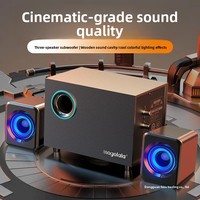Ordinateur de bureau domestique à haut volume, haute qualité sonore, super caisson de basses, audio filaire