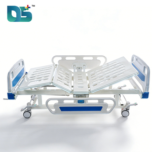 Lit d'hôpital manuel à <span class=keywords><strong>2</strong></span> fonctions avec panneau de tête ABS, barrière de lit en PP et dossier réglable pour personnes âgées et handicapées - Product Image 4