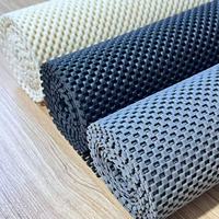 Tapis de protection respirant, lavable et antidérapant pour tiroirs et étagères, installation facile, pour armoires de cuisine et de salle de bain, en maille PVC