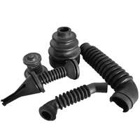 Soufflets en caoutchouc moulés sur mesure OEM, de formes variées, protection anti-poussière flexible pour équipement industriel