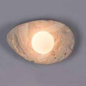 Creative Designer <b>Light</b> Luxury Natural Stone LED <b>Wall</b> Lamp with Minimalist Design for Living Room Bedroom Bedside Use - Product Image 6
