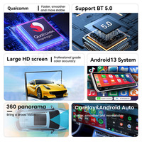 Radio de Coche de 16.8 Pulgadas para Ford F150 2015-2020 Reproductor Multimedia Inalámbrico CarPlay Navegación GPS Monitor de Coche