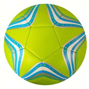 Balón de Fútbol Cosido a Máquina, Resistente y Ecológico, Tamaño 5, Balones de Fútbol para Partidos, Logotipo Personalizado, Material de PVC, PU, TPU - Product Image 4