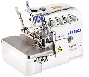 Jukis MO-6800 kullanılan endüstriyel 3 iğne 5 konuları overlok dikiş makineleri fiyat