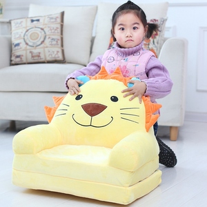 Canapé pliable pour enfants, motif ours de dessin animé, avec rembourrage en coton PP, pour la maternelle et les parcs - Product Image 2