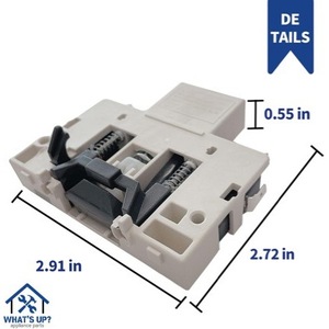Ensemble de loquet de porte de lave-vaisselle AGM76209501 WDS87209 Électrique 110-120 V Plastique Usage domestique - Product Image 2