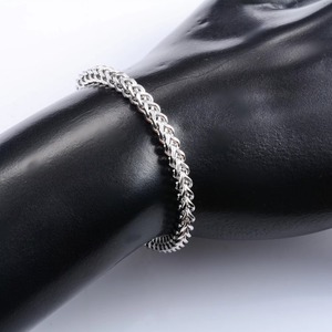 Bracelet réglable en acier inoxydable pour femmes et hommes, chaîne de blé pour main, pied, cheville, bracelet extensible, accessoires de fabrication de bijoux - Product Image 5