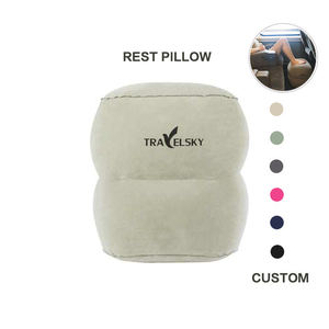 <span class=keywords><strong>Repose</strong></span>-pieds <span class=keywords><strong>gonflable</strong></span> double couche pour voyage, coussin <span class=keywords><strong>repose</strong></span>-jambes, rallonge de siège avec sac de rangement pour <span class=keywords><strong>avion</strong></span>, voiture, train - Product Image 5