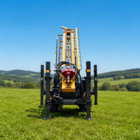 Machine de forage de puits d'eau pour sites miniers, hydraulique diesel, pour forage de puits d'eau, profondeur 300m