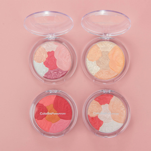 Cosmétiques multicolores, <span class=keywords><strong>prix</strong></span> d'usine, stocks de produits, vente en gros, faible MOQ, fard à joues, illuminateur, poudre - Product Image 5