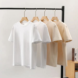 Camiseta de algodón pesado de gran tamaño personalizada, ropa de calle Vintage, camisetas de lavado ácido, estampado gráfico desgastado de alta calidad para hombres - Product Image 3