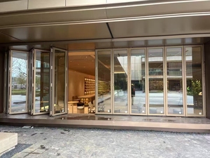 Portes pliantes accordéon en aluminium Boton Vitoria pour véranda et maison - Product Image 3