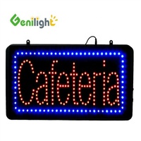 Enseigne Néon d'Intérieur 22x13 pouces DC12V ABS Safe Voltage Retail Store avec Fonction SDK Enseigne de Fenêtre Publicitaire