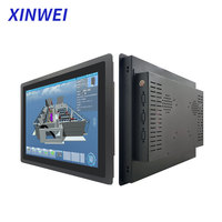 10,1 12,4 15 19 pulgadas Vesa Mount IP65 Impermeable Sin ventilador Industrial Computadora Monitor de pantalla táctil PC todo en uno