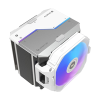Refroidisseur CPU Infinity I600 en cuivre et aluminium, à roulement à fluide, double tour, ventilateur caché, spécial Koala 120 mm ARGB, compatible Intel