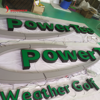 BRANDNEWSIGN Fabricant Custom Store Enseigne Acrylique 3d Canal Lettres Enseigne Publicitaire Extérieure Décorative Mur Logo Signes