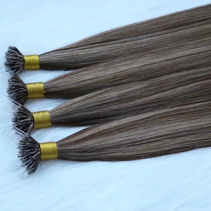 Emeda Mixed Coffee Brown Elastic Bead bundles Raw Remy extensiones de cabello humano - Product Image 1