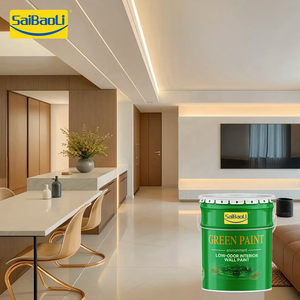 Pintura Acrílica para Interiores a Base de Agua, Acabado Mate, Bajo en COV, Ecológica, Lavable y Resistente a las Manchas, para Decoración del Hogar - Product Image 5
