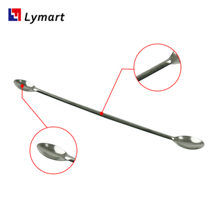 Petite spatule cuillère médicinale longue en acier inoxydable - Product Image 3