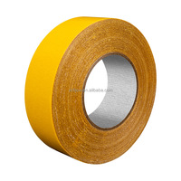 Ruban adhésif double face jaune personnalisé 20mm*25m, haute adhérence, pour fixation de plaques de voiture, fixation de tapis de mariage, et maille de raccordement