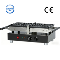 Gaufrier carré électrique CE en acier inoxydable à 4 grilles, haute efficacité, facile à utiliser, avec contrôle de la température – Solution tout-en-un