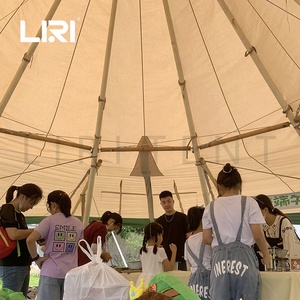 Giant-Hat Tiepee <span class=keywords><strong>tipi</strong></span> <span class=keywords><strong>indio</strong></span> <span class=keywords><strong>Tipi</strong></span> Canvas Tent Pyramid Event Tent Tiepee - Product Image 5