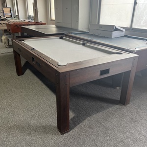 Bàn Bi-a Xoay Nhiều Trò Chơi <span class=keywords><strong>7</strong></span> Chân 4 Trong <span class=keywords><strong>1</strong></span> Với Bàn Chơi Khúc Côn Cầu Trên Không Bàn Ăn Tennis - Product Image 2