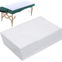 Drap de table de massage jetable imperméable en PP, housse de lit de spa certifiée CE, tissu non tissé Classe I, durée de conservation de 3 ans