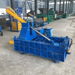 Factory Price 400 Model Horizontal Hydraulic Compressor Scrap Metal <strong>Baler</strong> Machine For Recycling