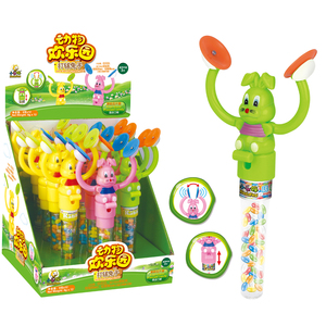 Juqi - Juguete de Conejo de Plástico con Manos que Aplauden y Tambor, con Espacio para Dulces, Certificado para Mayores de 3 Años - Product Image 4