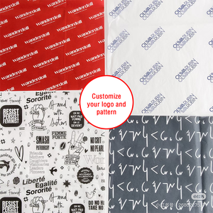 Tùy chỉnh màu sắc khác nhau mô hình mô gói bao bì giấy quần áo Quà Tặng giấy gói - Product Image 5