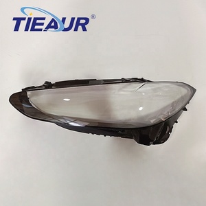 Tieaur Xe Ánh Sáng Hệ Thống Biên Giới Màu Đen Nhựa Trong Suốt Đèn Pha Chụp Đèn Đèn Pha Ống Kính Bìa Cho <span class=keywords><strong>G22</strong></span> 2020-2022 Năm - Product Image 2