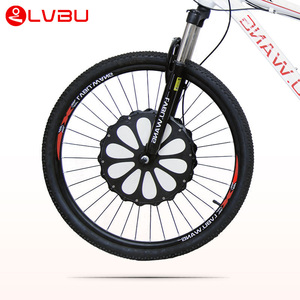 LVBU-kit de conversión de bicicleta eléctrica, rueda todo en una pieza, motor de intergratos con superficie de pétalo para bicicletas de carretera de 26 pulgadas - Product Image 1
