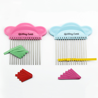 Peigne Quilling en acier inoxydable de qualité supérieure outil de bricolage en papier créatif pour Quilling pour l'artisanat en papier