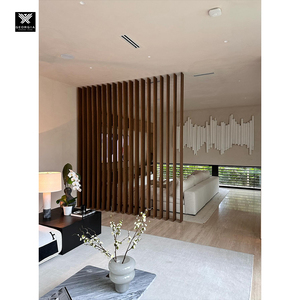 Panel Divisor <span class=keywords><strong>de</strong></span> Habitaciones Giratorio <span class=keywords><strong>de</strong></span> <span class=keywords><strong>Madera</strong></span>, Paneles <span class=keywords><strong>de</strong></span> Listones <span class=keywords><strong>de</strong></span> Roble Blanco para Interiores, Rejillas Decorativas <span class=keywords><strong>de</strong></span> <span class=keywords><strong>Madera</strong></span> para el Hogar - Product Image 5