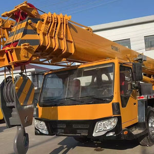 Grue de camion d'occasion QY50K-2 50 tonnes en bon état à prix bas Shanghai QY QAY XCA XCT Grue d'occasion en promotion - Product Image 1