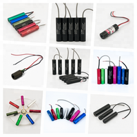Module laser de niveau industriel personnalisable 405 nm-980 nm 1 mW-200 mW, point, ligne, croix, contrôle automatique de la puissance et lentille de collimation