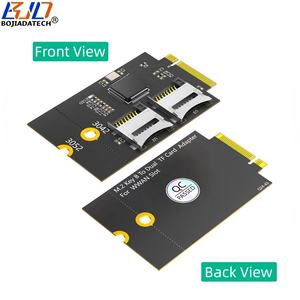 <span class=keywords><strong>2</strong></span> port TF kart tutucu için NGFF <span class=keywords><strong>M</strong></span>.<span class=keywords><strong>2</strong></span> anahtar-b adaptörü dönüştürücü kart 3042 3052 boyutu (SATA veri yolu değil, USB veri yolunu destekler) - Product Image 4