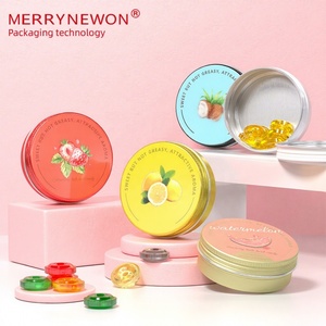 6825 High End Craft Aluminum Food Grade <b>Nut</b> & Chewing Gum Storage Moisture Proof 60ML Candy Tin Jar - Product Image 1