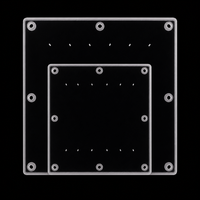 Placa Óptica de Cuarzo Personalizada, Vidrio de Sílice Fundida al 99.99% con Orificios para Uso en Laboratorio, Servicios de Corte y Soldadura
