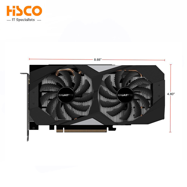 For GIGABYTE Geforce RTX 2060 OC 6G , 2 X WINDFORCE Fans, 6GB 192-Bit GDDR6, GV-N2060OC-6GD Video Card