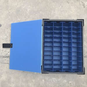 Ondulé PP Coroplast Étanche Panneau Conteneur En Plastique Cloisons Séparation Barrière Grille Circulation Boîte Entretoise Lame Pince - Product Image 3