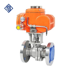 Válvula de Cierre de Bola con Brida Antideflagrante de Acero Inoxidable para Petróleo y Gas Q941F-16P Ex Fabricada con Acero Inoxidable CF8 (304) de Alta Calidad - Product Image 3