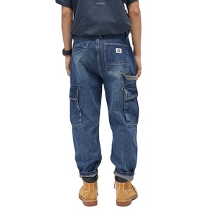 <span class=keywords><strong>2022</strong></span> à la mode nouveau <span class=keywords><strong>pantalon</strong></span> Cargo grande poche jean personnalisé pour hommes grande taille jean hommes - Product Image 2